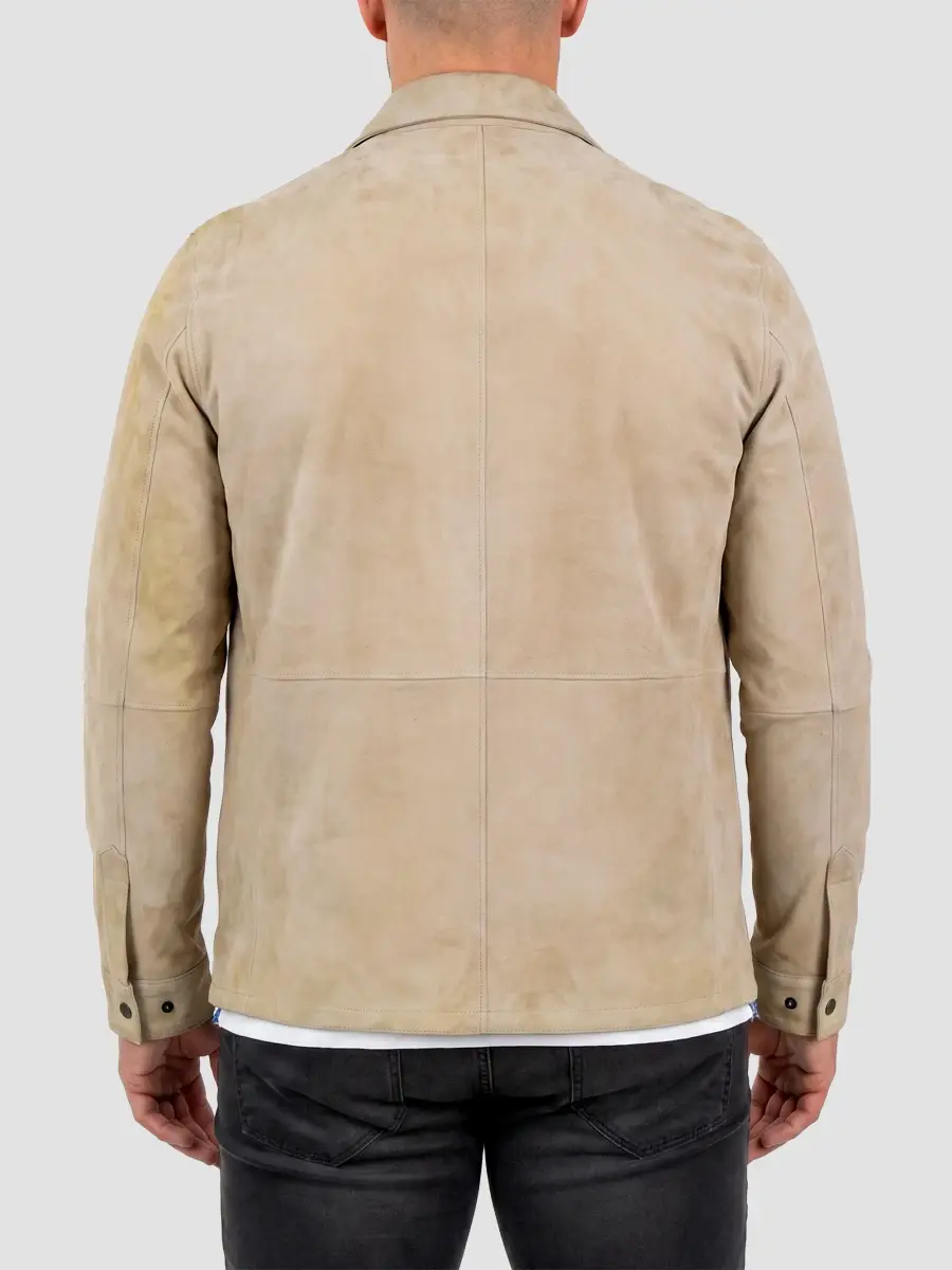 Maceoo Men's Leather Jacket | Thumbnail 3