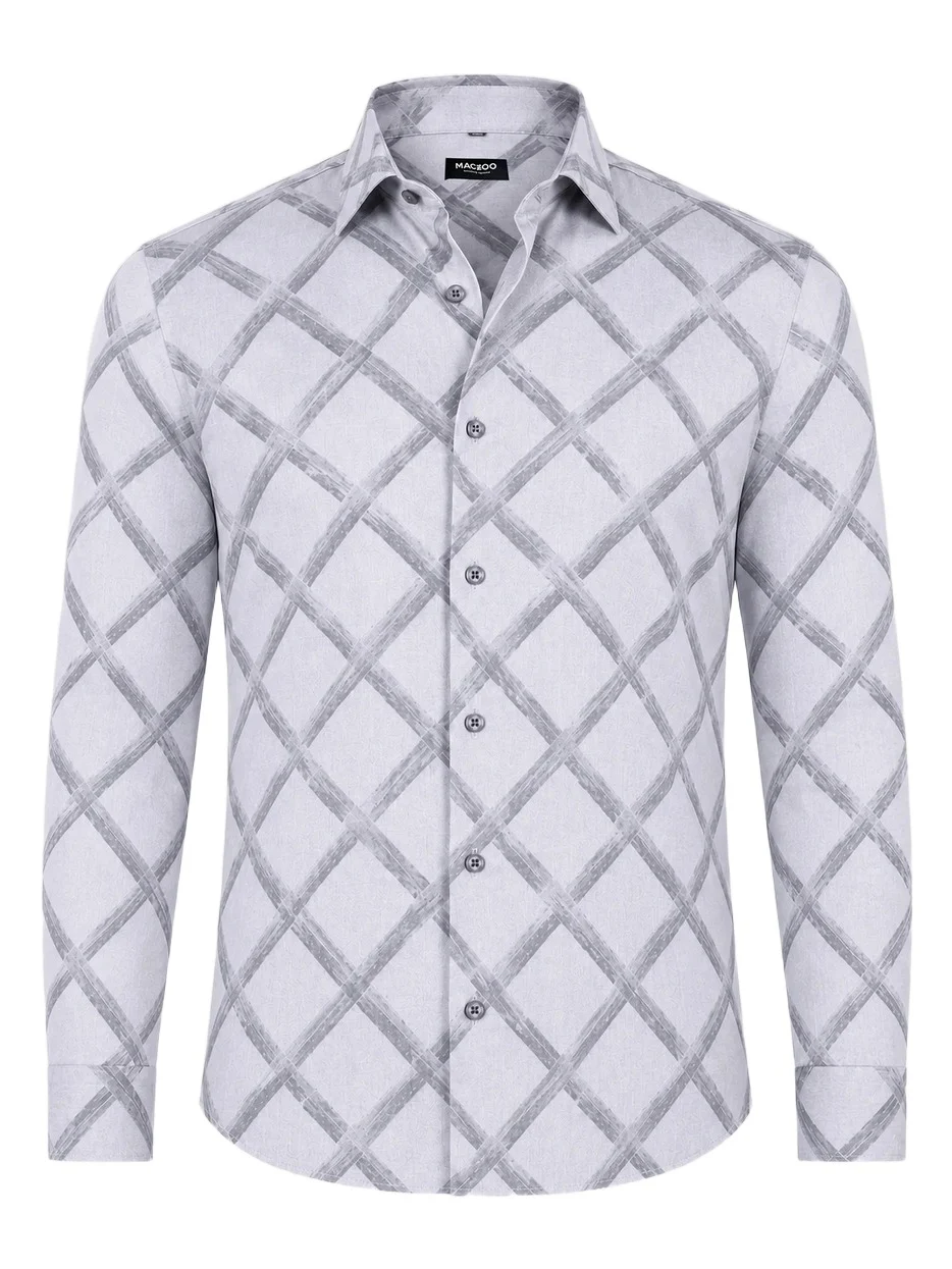 Maceoo Men's Fibonacci Woven Shirt
