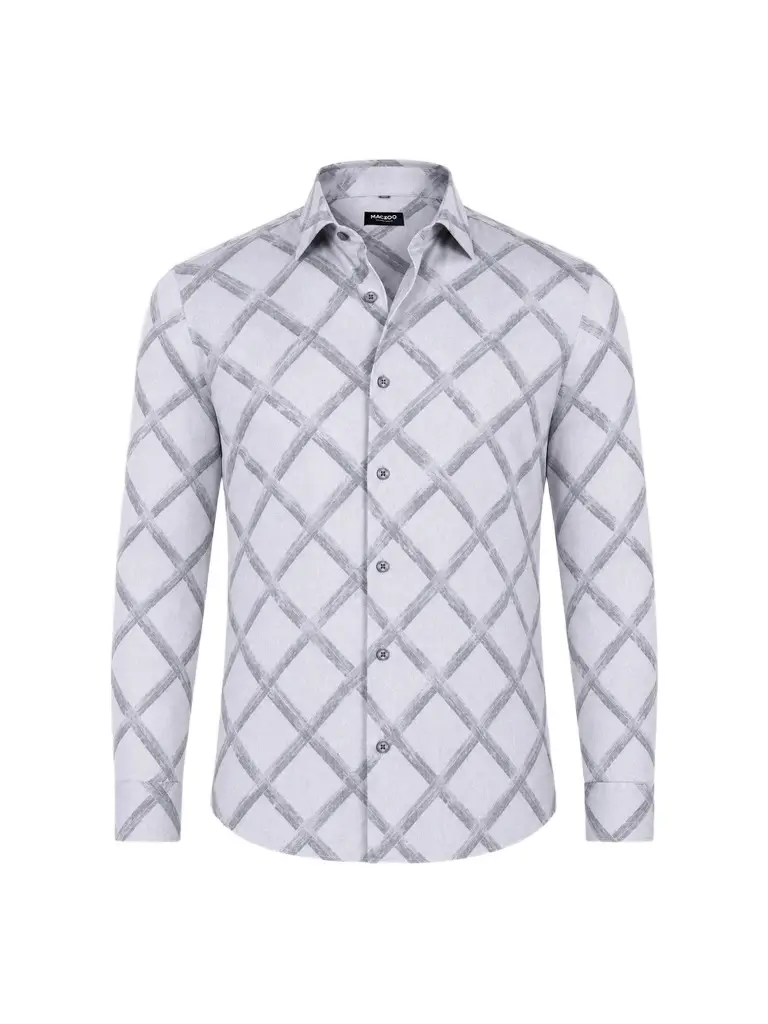Maceoo Men's Fibonacci Woven Shirt