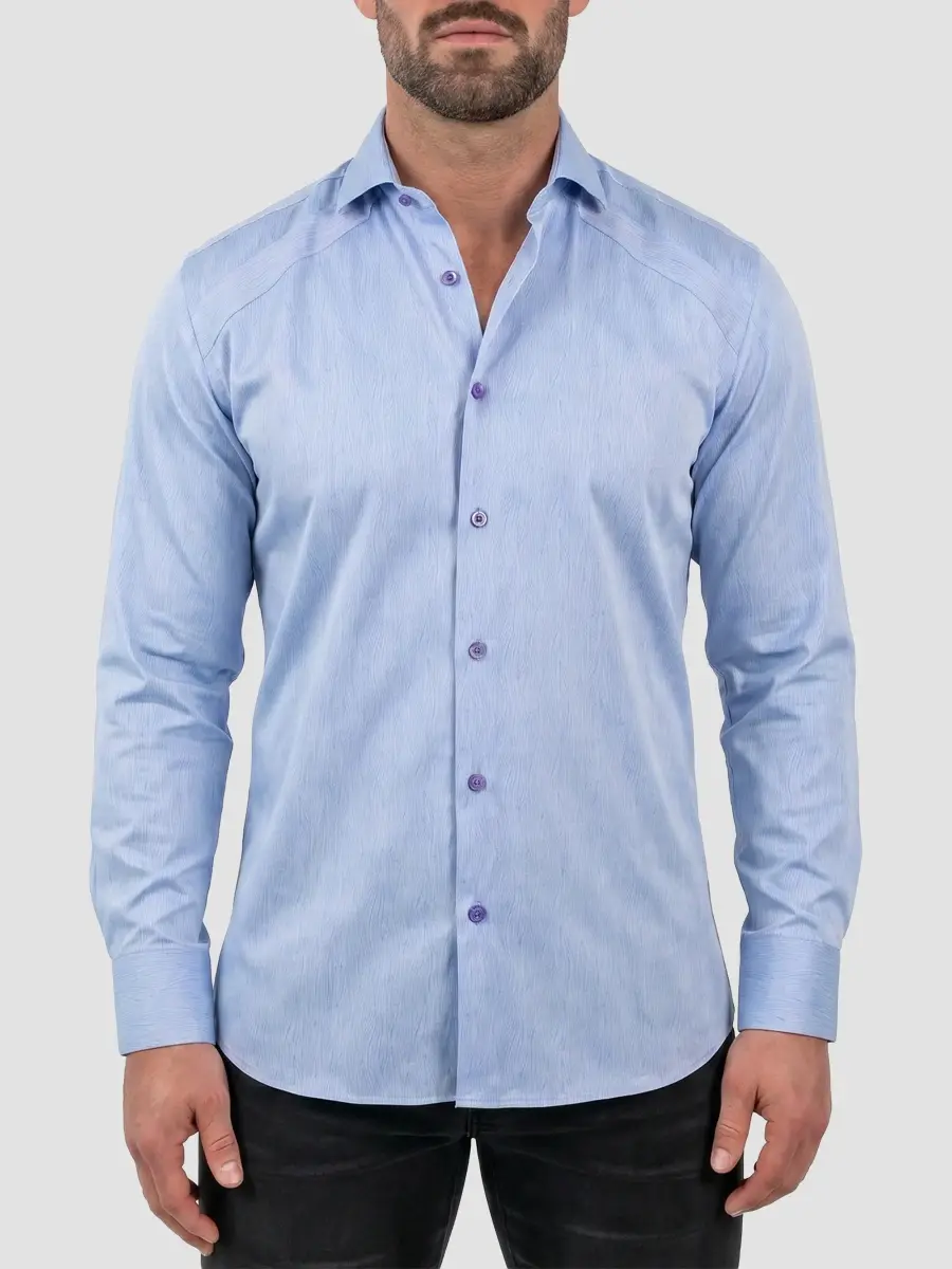 Maceoo Men's General Woven Long Sleeve Shirt | Thumbnail 2 Maceoo Men's General Woven Long Sleeve Shirt | Thumbnail 2
