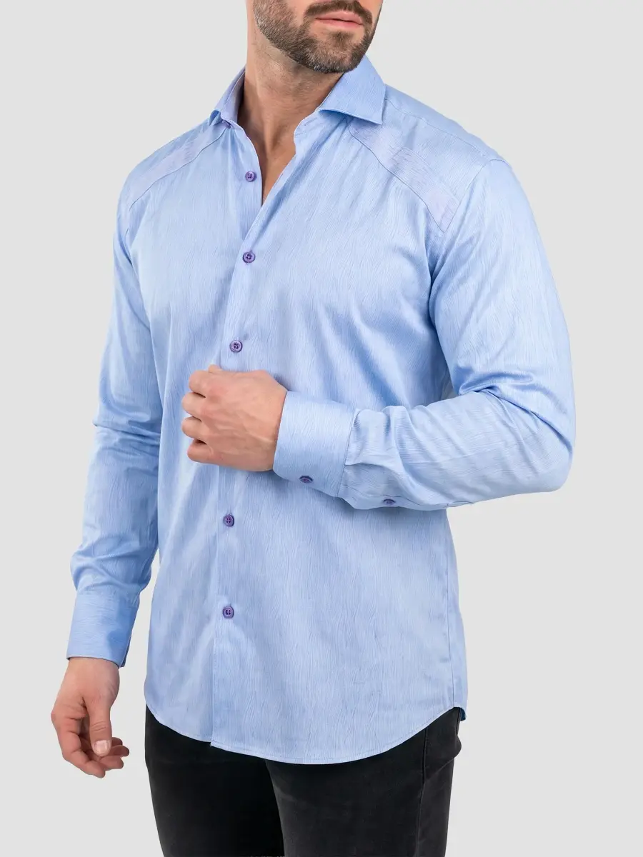 Maceoo Men's General Woven Long Sleeve Shirt | Thumbnail 4 Maceoo Men's General Woven Long Sleeve Shirt | Thumbnail 4