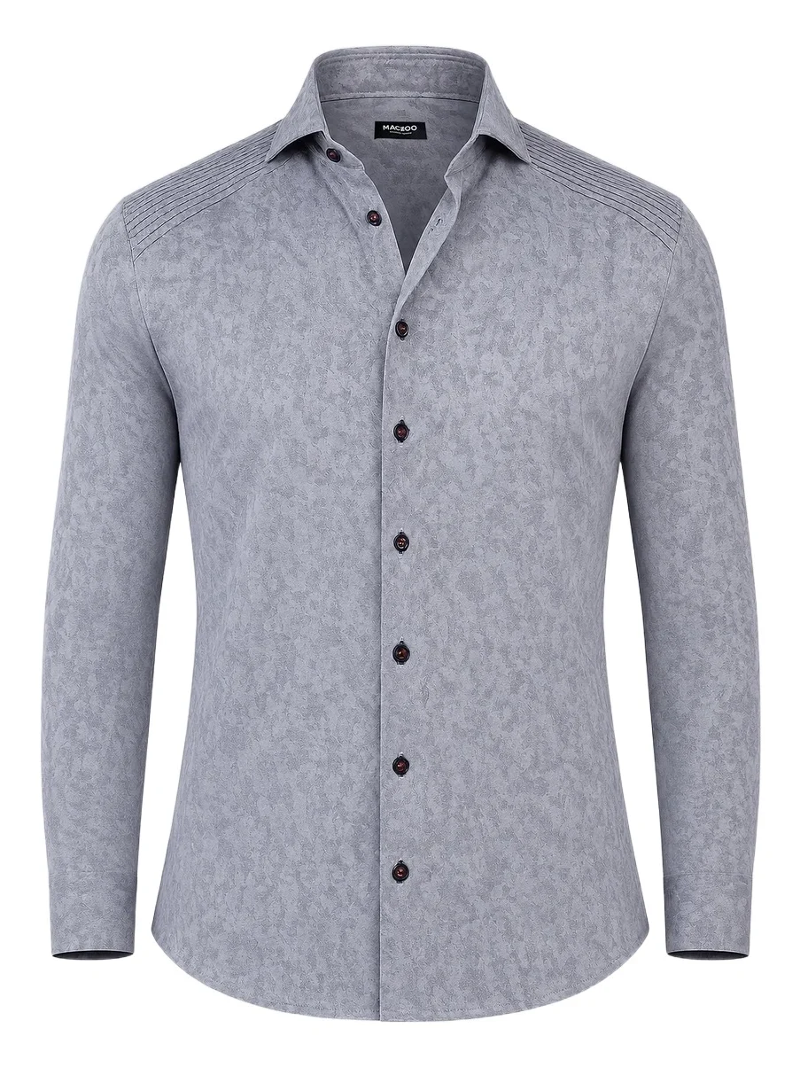 Men's General Woven Long Sleeve Shirt