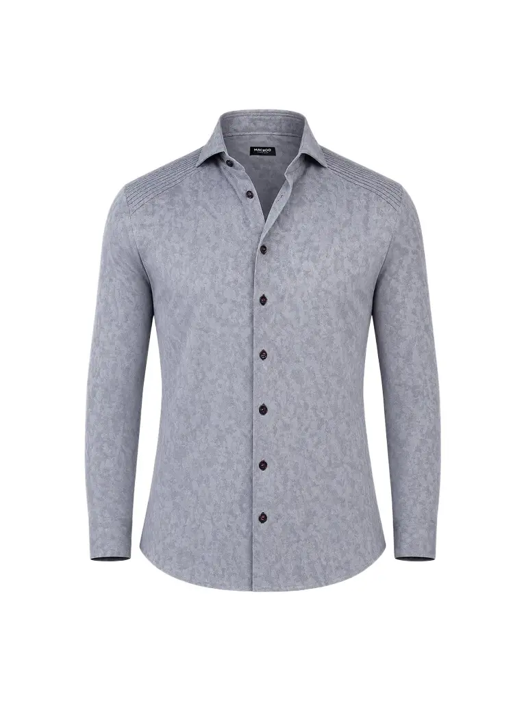 Men's General Woven Long Sleeve Shirt Men's General Woven Long Sleeve Shirt
