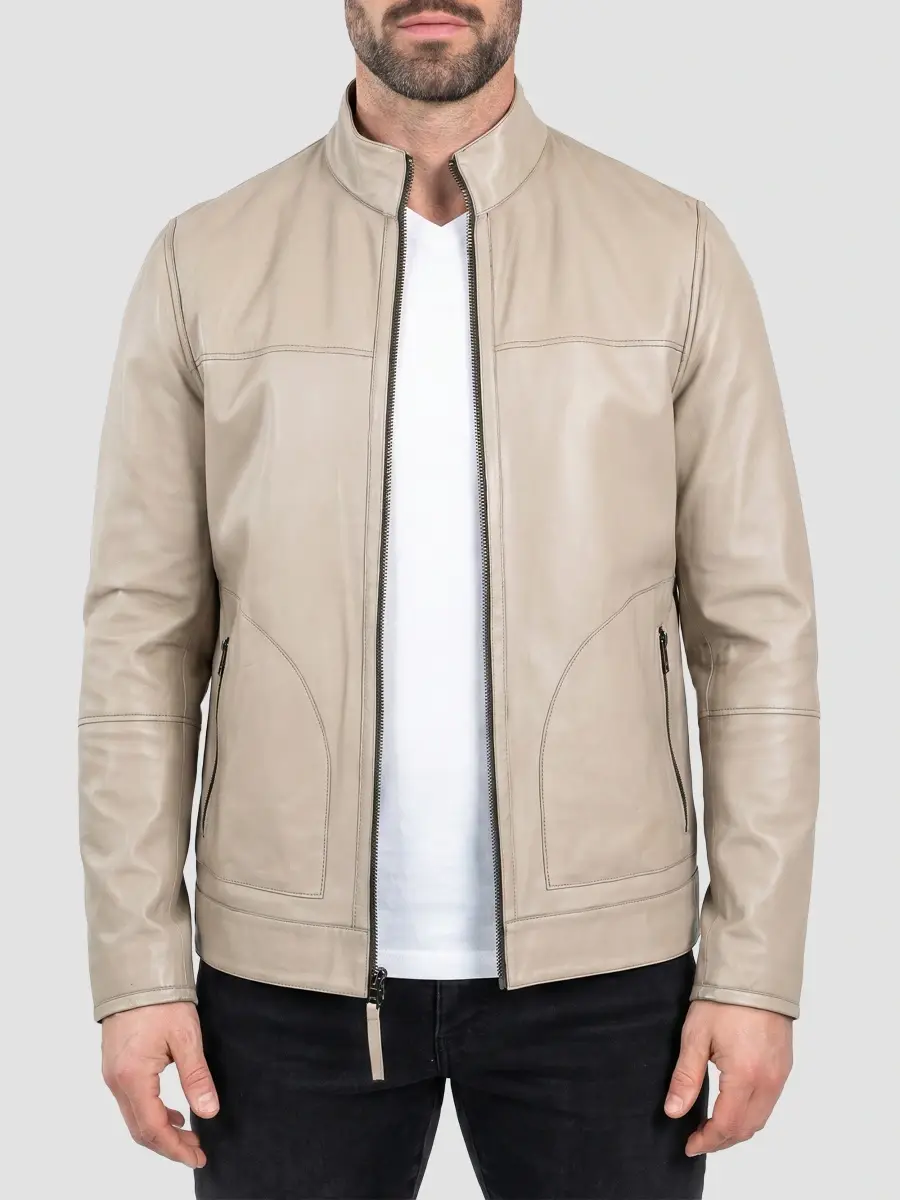 Maceoo Men's Leather Jacket | Thumbnail 2 Maceoo Men's Leather Jacket | Thumbnail 2