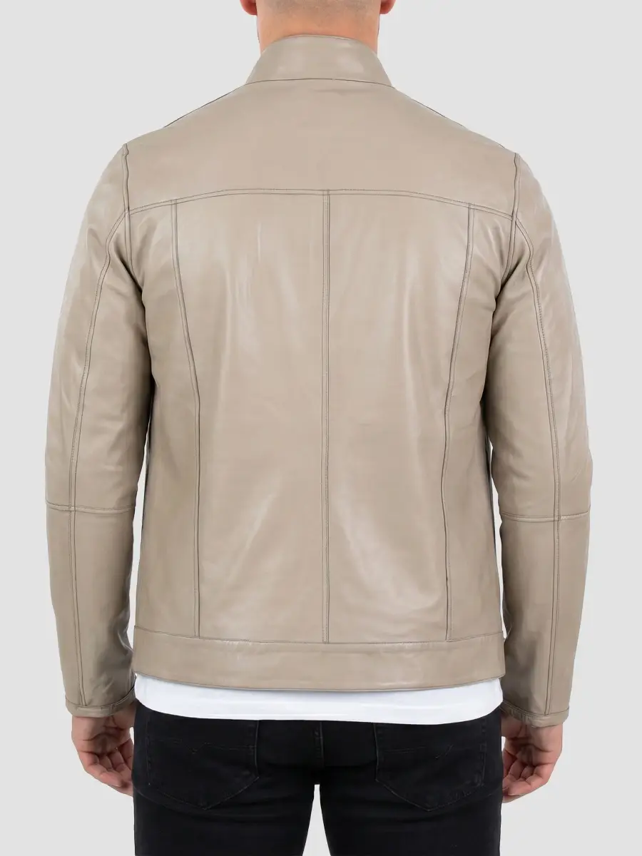 Maceoo Men's Leather Jacket | Thumbnail 4 Maceoo Men's Leather Jacket | Thumbnail 4