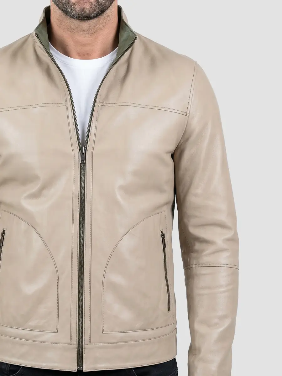 Maceoo Men's Leather Jacket | Thumbnail 5 Maceoo Men's Leather Jacket | Thumbnail 5