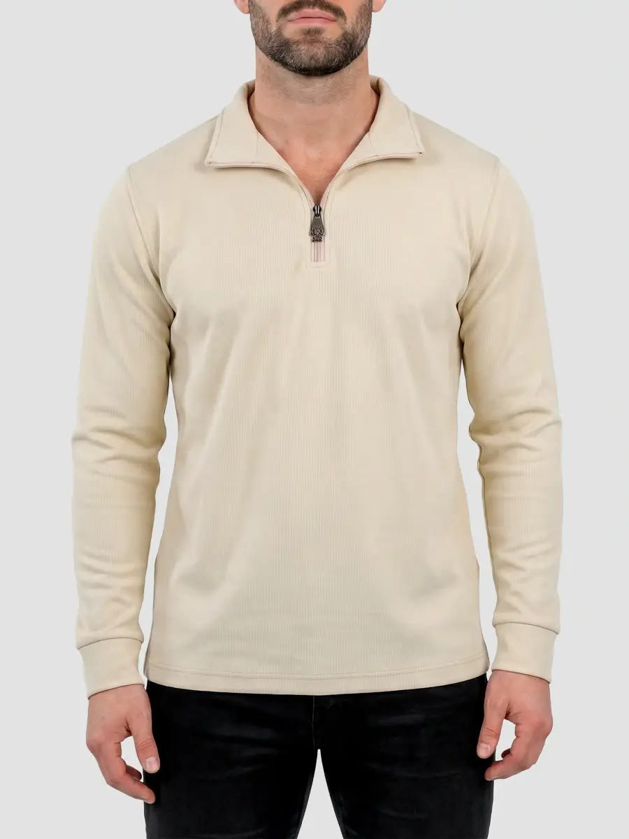 Maceoo Men's Athleisure Zipper Sweater | Thumbnail 2 Maceoo Men's Athleisure Zipper Sweater | Thumbnail 2
