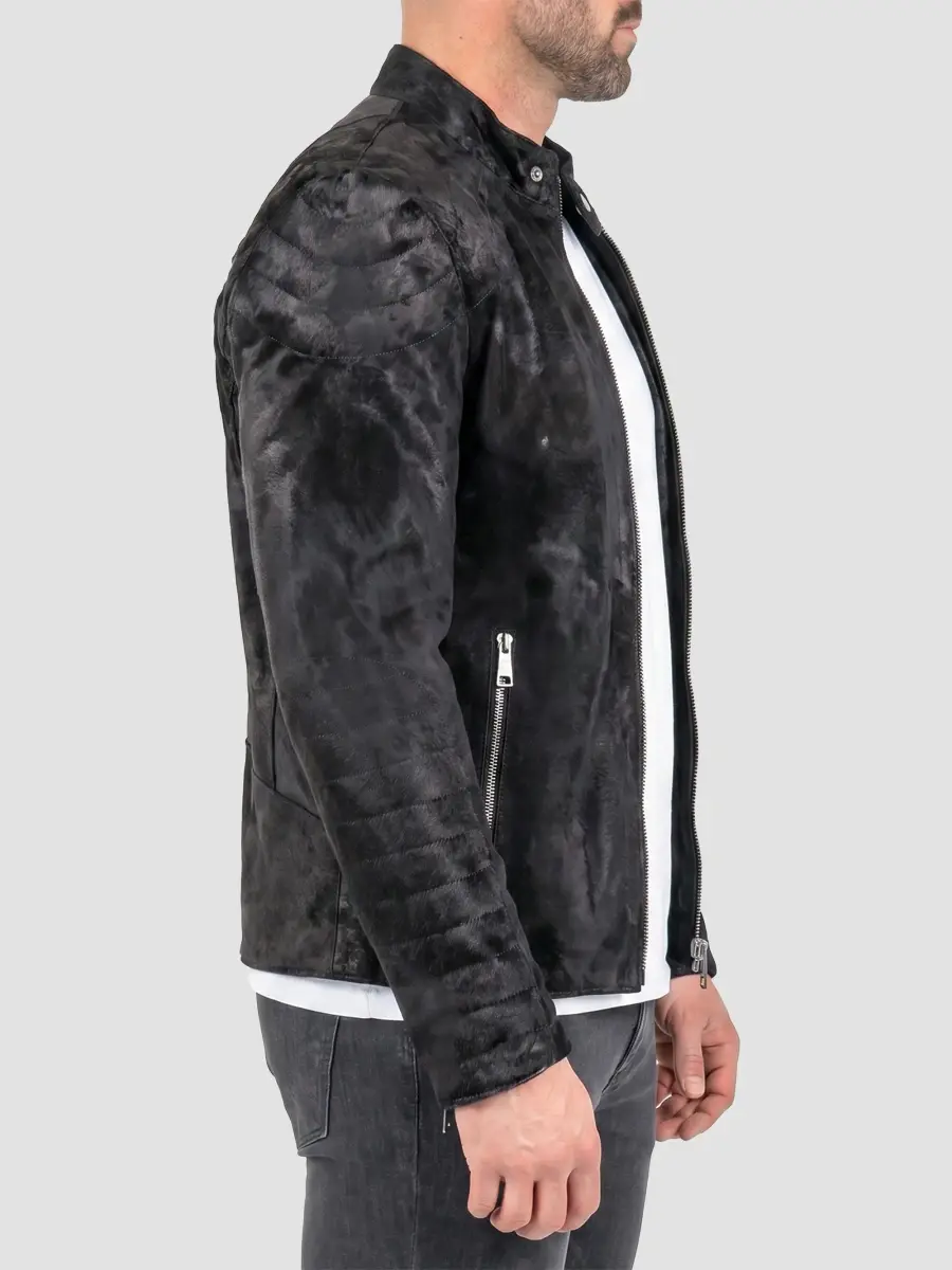 Maceoo Men's Captain Leather Jacket | Thumbnail 3