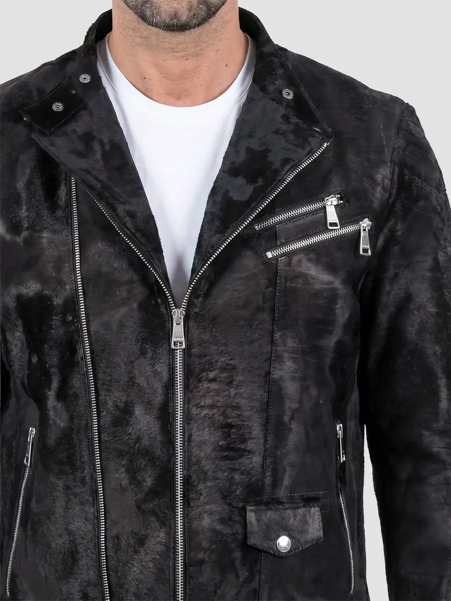 Maceoo Men's Captain Leather Jacket | Thumbnail 5