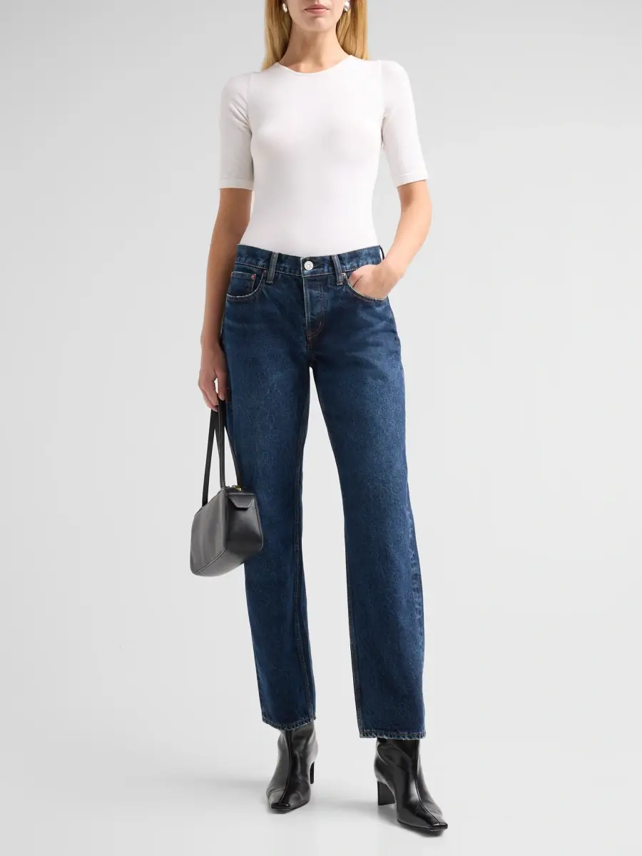 Moussy Vintage Women's Bedford Curved Boy Jeans | Thumbnail 2 Moussy Vintage Women's Bedford Curved Boy Jeans | Thumbnail 2