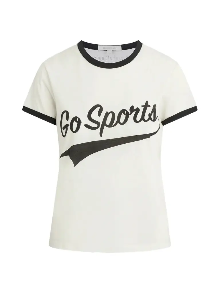Favorite Daughter Women's The Go Sports Ringer T-Shirt