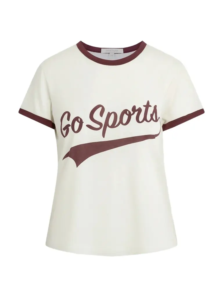 Favorite Daughter Women's The Go Sports Ringer T-Shirt