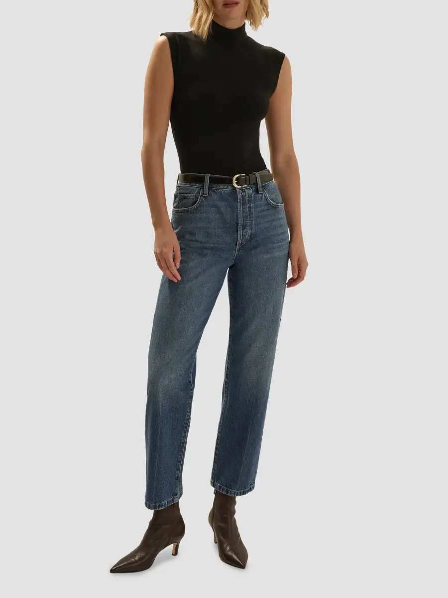 Favorite Daughter Women's The Heritage Mockneck Top | Thumbnail 2 Favorite Daughter Women's The Heritage Mockneck Top | Thumbnail 2