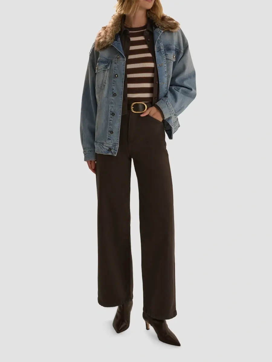 Favorite Daughter Women's The Oversized Bowery Jacket | Thumbnail 2 Favorite Daughter Women's The Oversized Bowery Jacket | Thumbnail 2