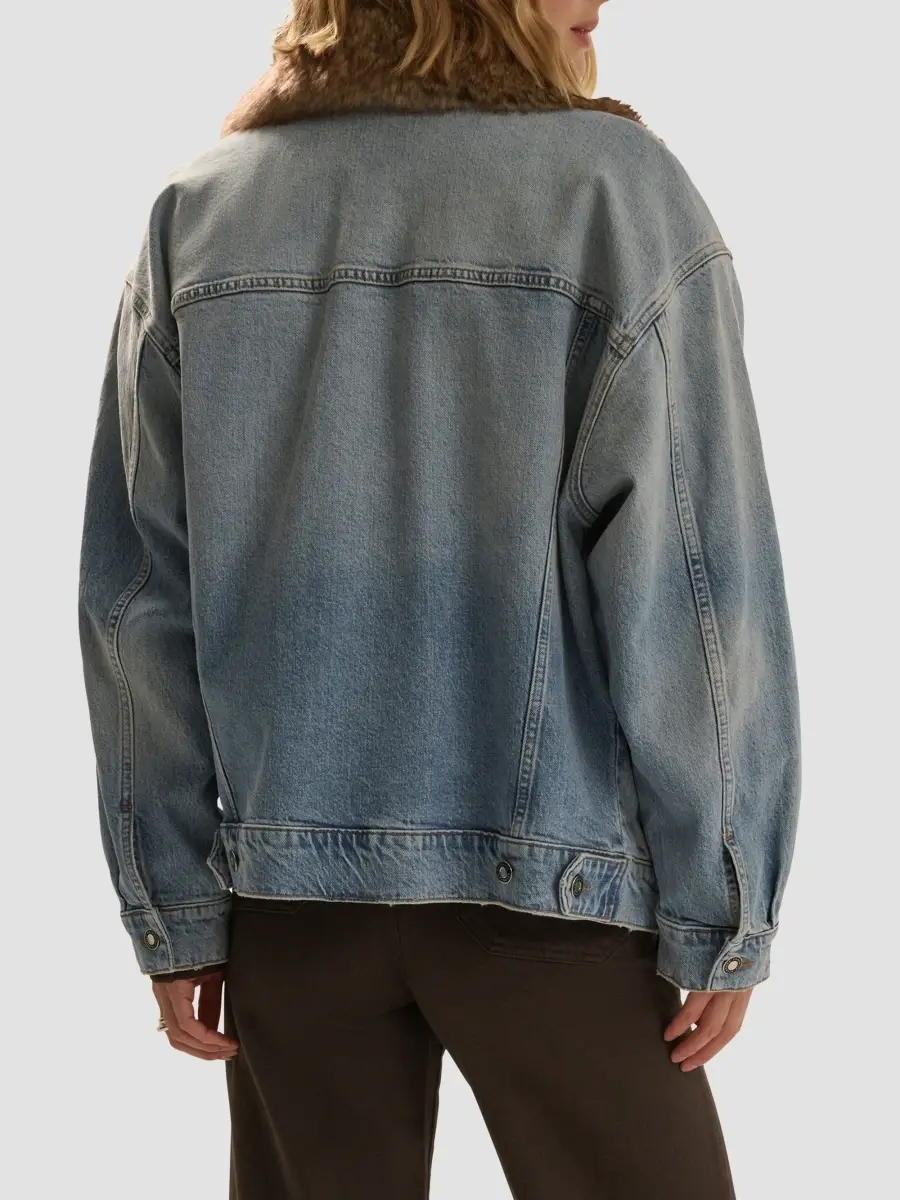 Favorite Daughter Women's The Oversized Bowery Jacket | Thumbnail 3 Favorite Daughter Women's The Oversized Bowery Jacket | Thumbnail 3