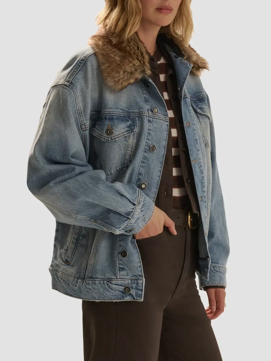 Favorite Daughter Women's The Oversized Bowery Jacket | Thumbnail 5 Favorite Daughter Women's The Oversized Bowery Jacket | Thumbnail 5