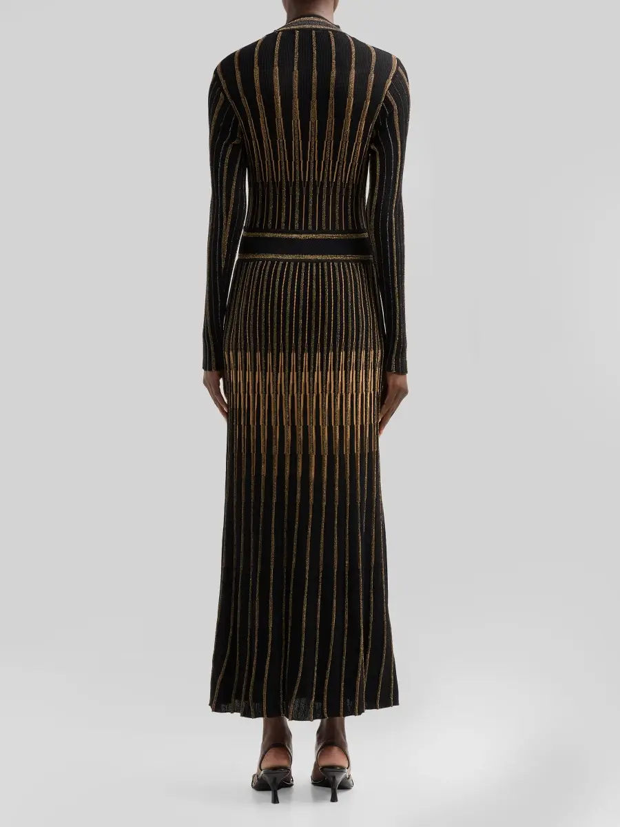 Elie Tahari Women's Alicia Lurex Sweater Dress | Thumbnail 3 Elie Tahari Women's Alicia Lurex Sweater Dress | Thumbnail 3