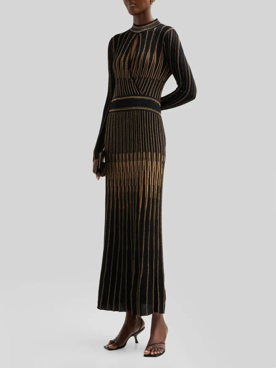 Elie Tahari Women's Alicia Lurex Sweater Dress | Thumbnail 4 Elie Tahari Women's Alicia Lurex Sweater Dress | Thumbnail 4
