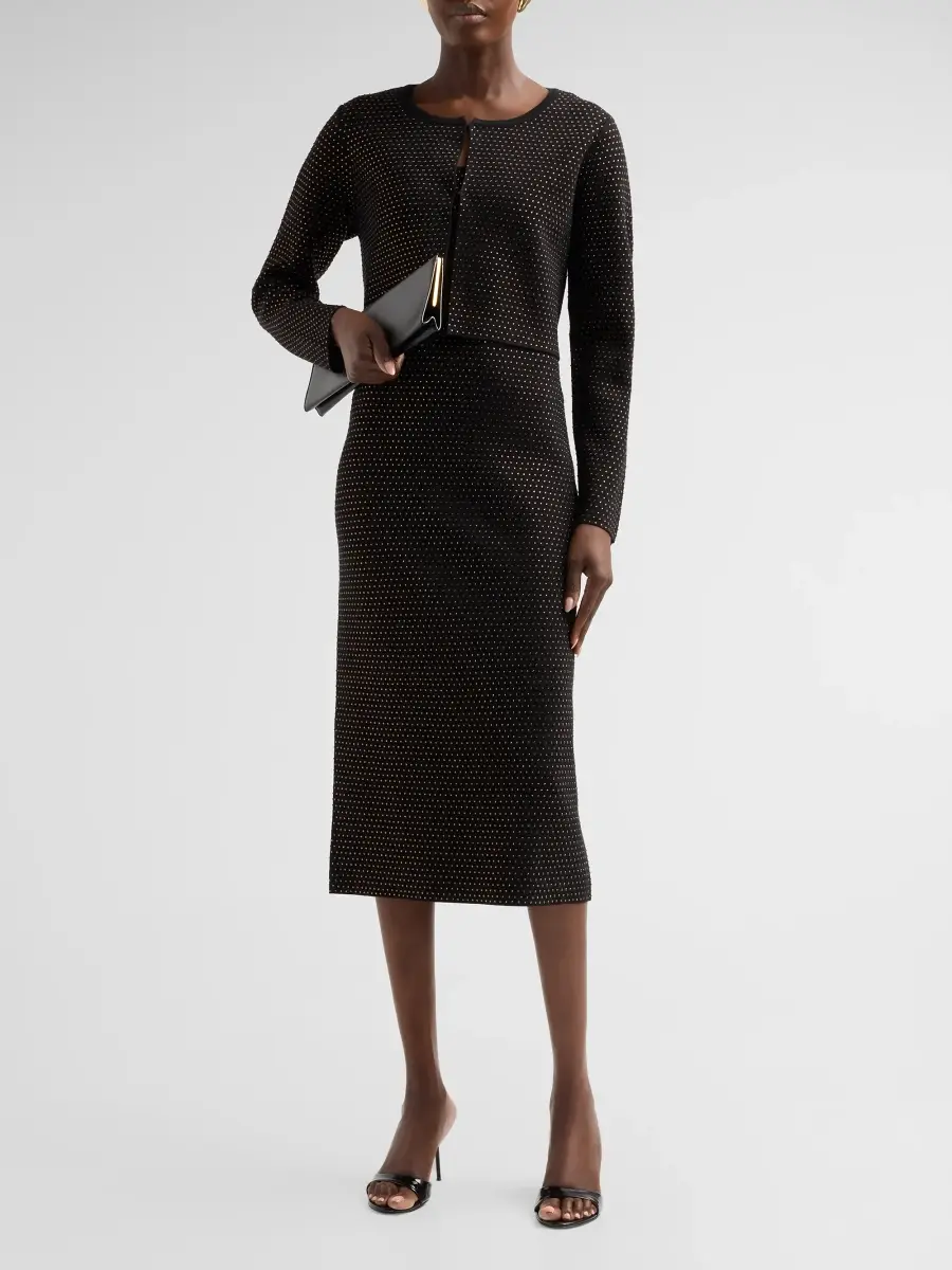 Elie Tahari Women's Blakely Embellished Cardigan | Thumbnail 2