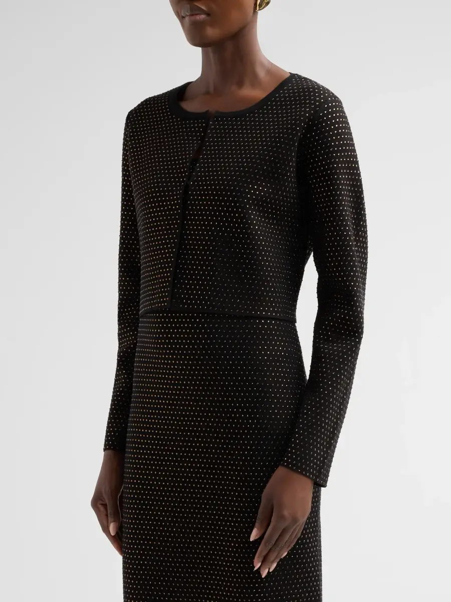 Elie Tahari Women's Blakely Embellished Cardigan | Thumbnail 4