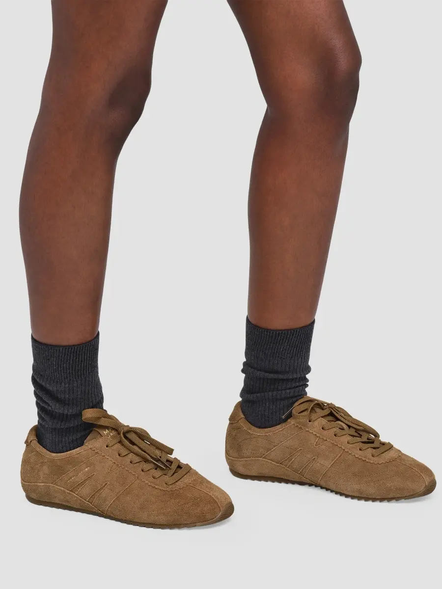 Marc Jacobs Women's The Suede 400 Bleecker Runner Sneakers | Thumbnail 2 Marc Jacobs Women's The Suede 400 Bleecker Runner Sneakers | Thumbnail 2