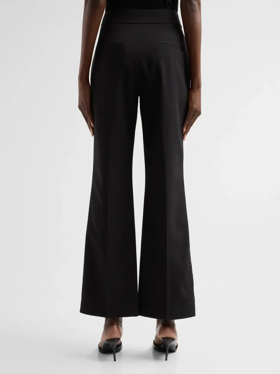 Elie Tahari Women's Margaret Embellished-Trim Trousers | Thumbnail 3