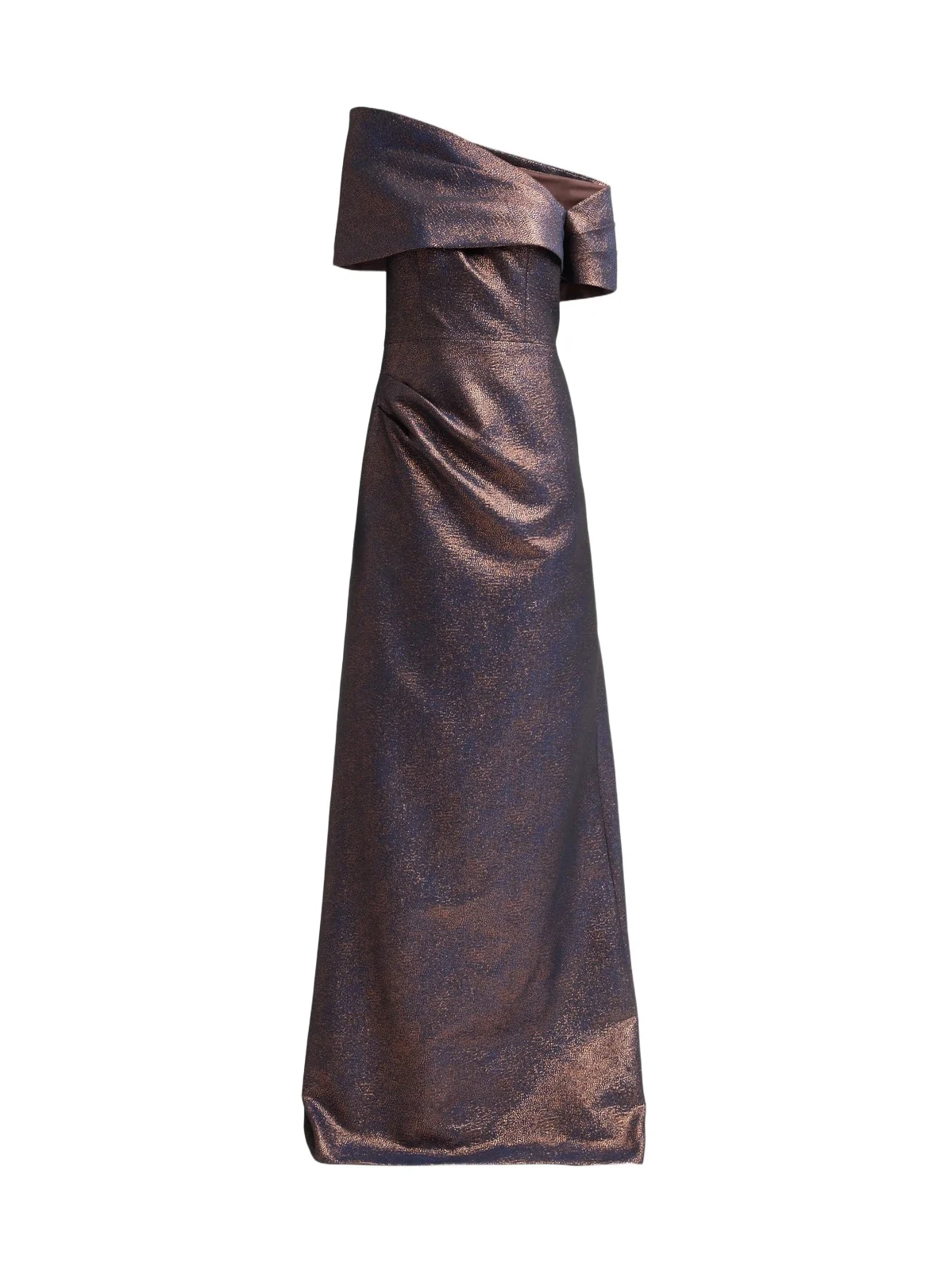 Women's Metallic Jacquard Gown