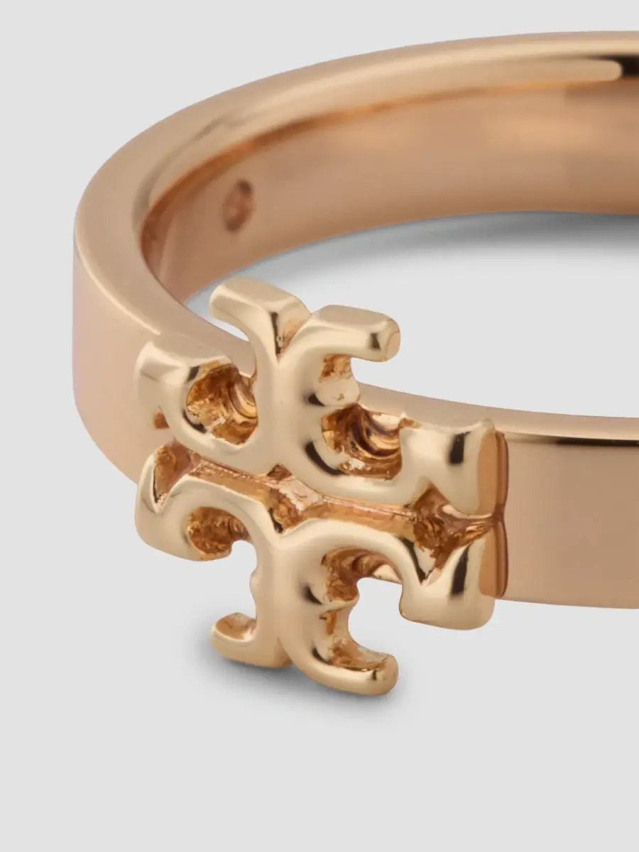 Tory Burch Women's Icon 18K-Gold-Plated Ring | Thumbnail 3 Tory Burch Women's Icon 18K-Gold-Plated Ring | Thumbnail 3