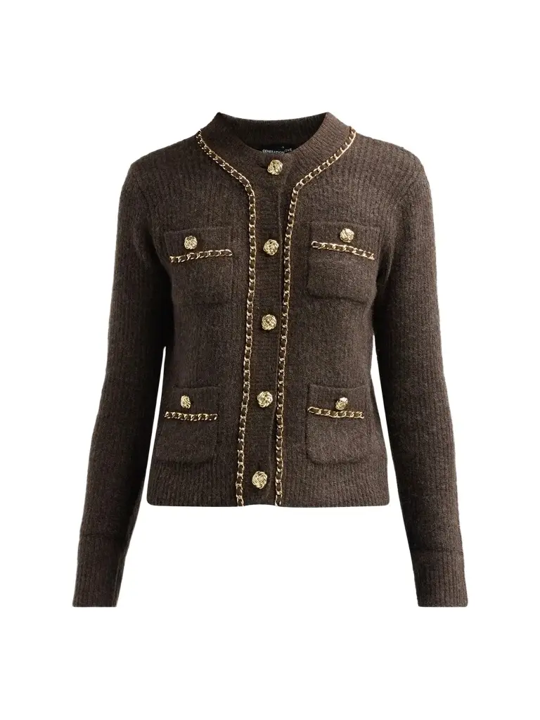 Women's Selma Chain Cardigan Women's Selma Chain Cardigan