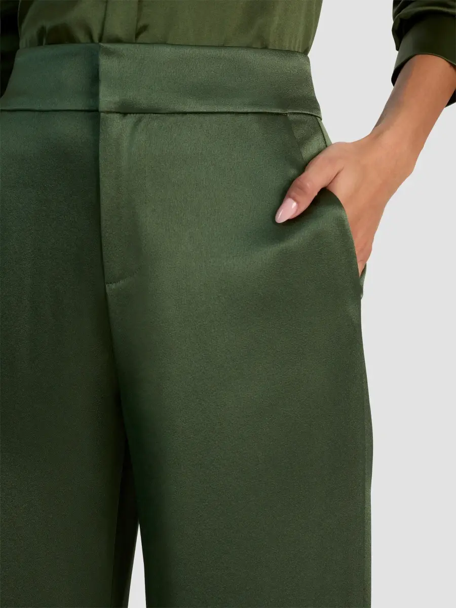 Alice + Olivia Women's Dylan High-Rise Wide-Leg Pants | Thumbnail 5 Alice + Olivia Women's Dylan High-Rise Wide-Leg Pants | Thumbnail 5