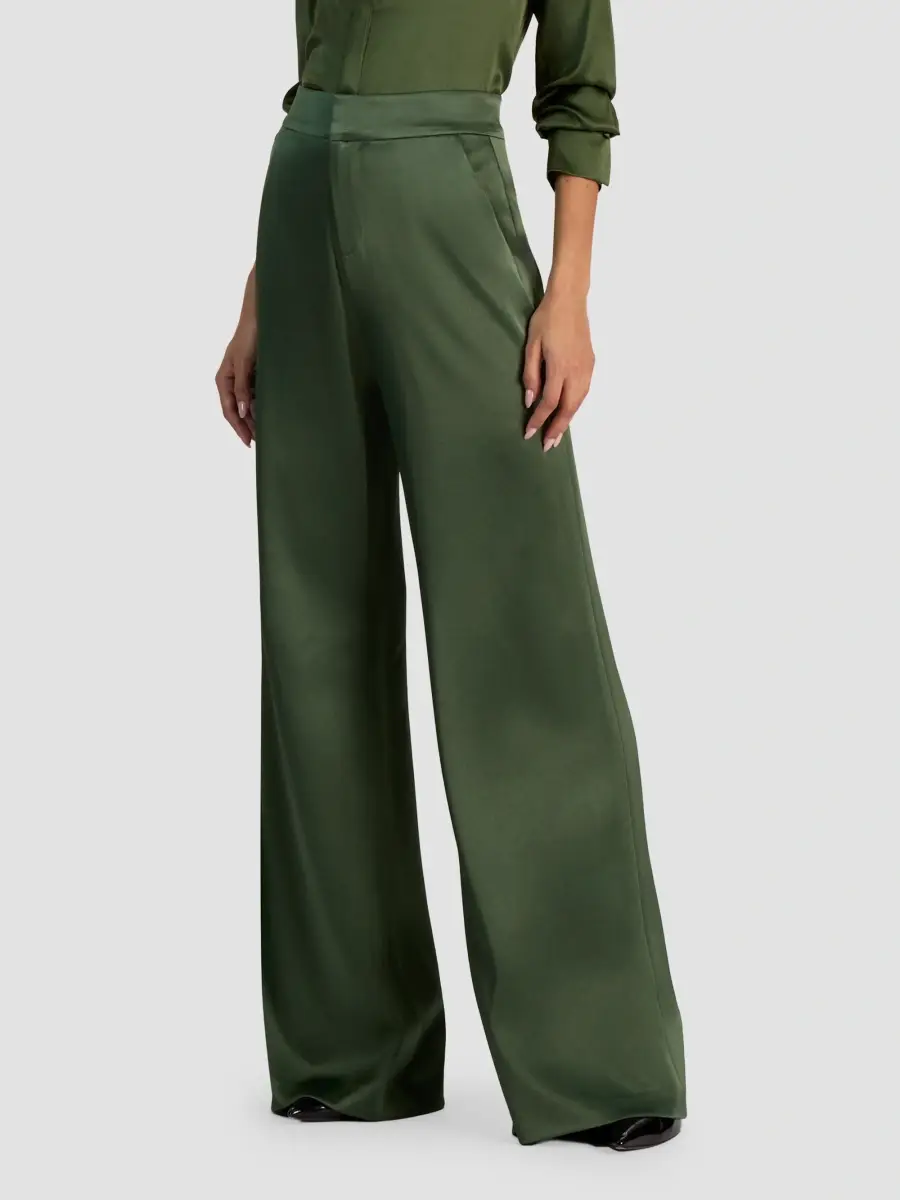 Alice + Olivia Women's Dylan High-Rise Wide-Leg Pants | Thumbnail 6 Alice + Olivia Women's Dylan High-Rise Wide-Leg Pants | Thumbnail 6