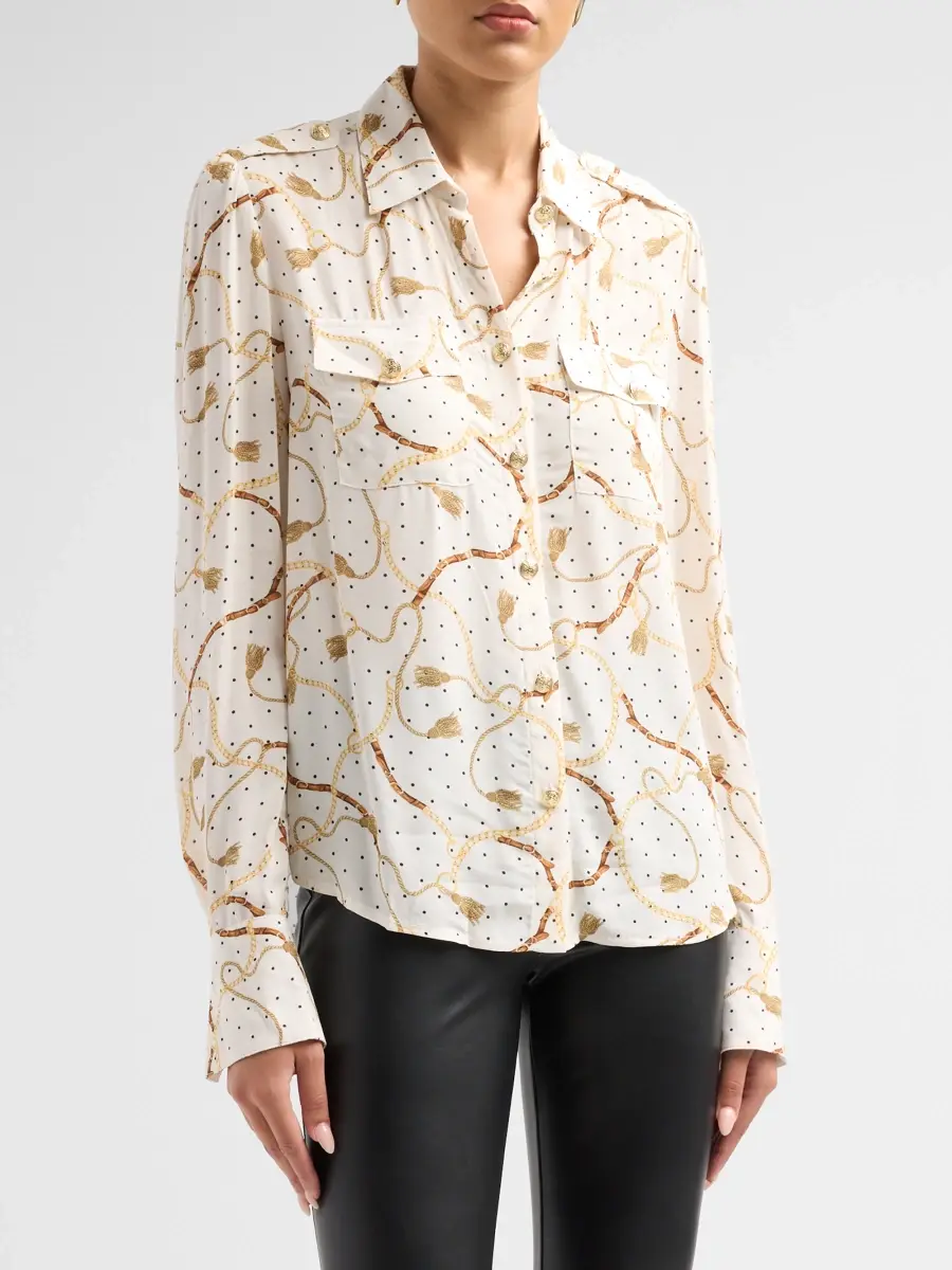 Generation Love Women's Allure Chain Shirt | Thumbnail 4 Generation Love Women's Allure Chain Shirt | Thumbnail 4