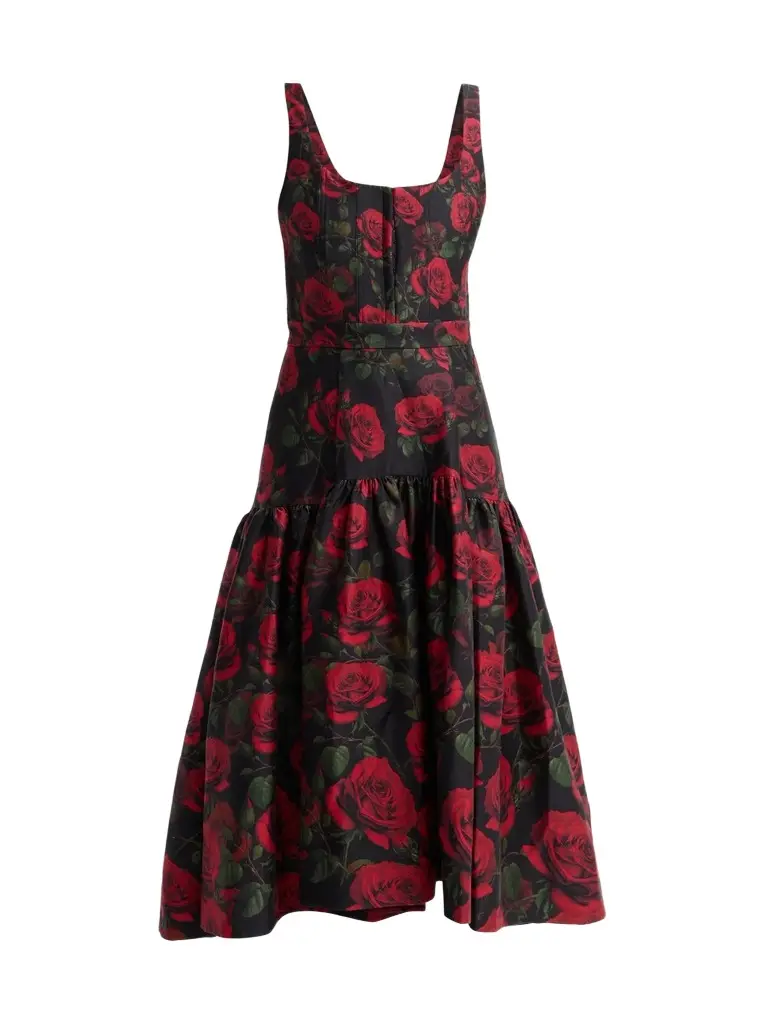 Women's Diana Structured Midi Dress Women's Diana Structured Midi Dress