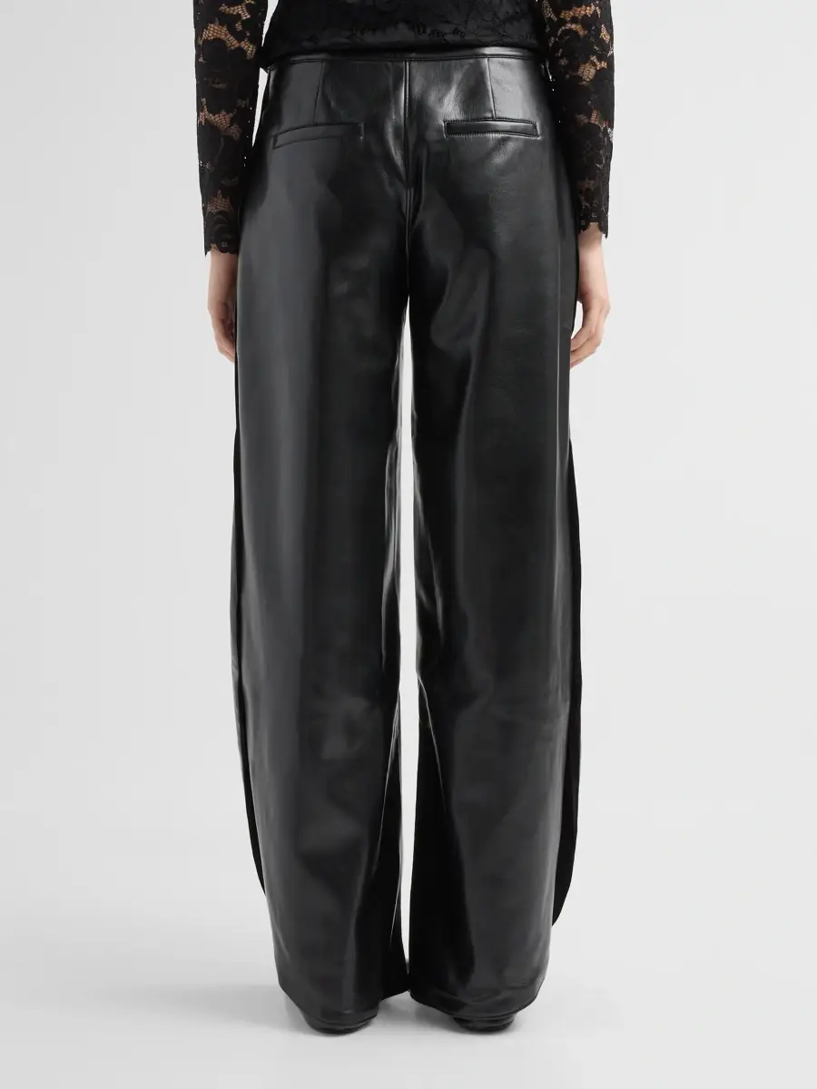 Generation Love Women's Keiko Faux-Leather Barrel-Leg Pants | Thumbnail 3