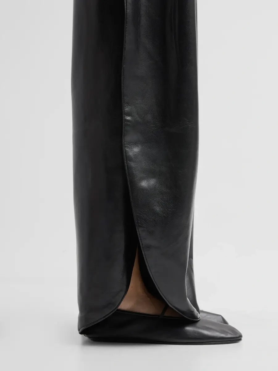 Generation Love Women's Keiko Faux-Leather Barrel-Leg Pants | Thumbnail 5