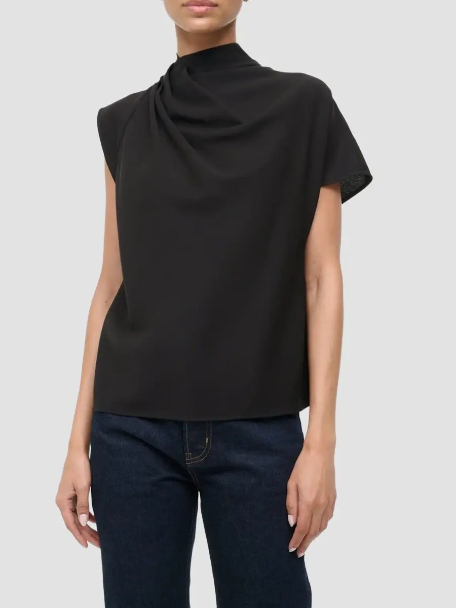 Staud Women's Davina Asymmetric Top | Thumbnail 2 Staud Women's Davina Asymmetric Top | Thumbnail 2