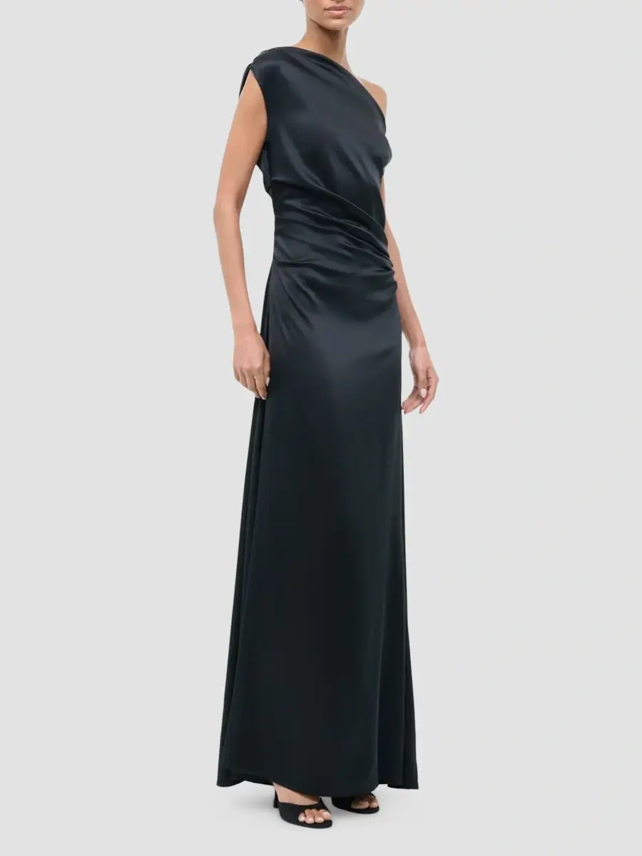 Staud Women's Phare Stretch-Silk Maxi Dress | Thumbnail 2 Staud Women's Phare Stretch-Silk Maxi Dress | Thumbnail 2