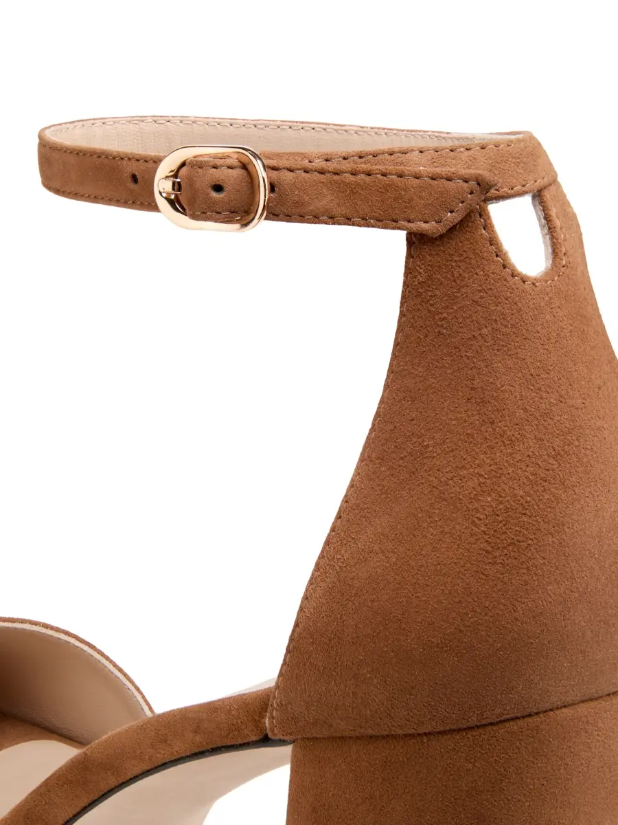 Stuart Weitzman Women's Sabrina 110MM Suede Platform Sandals | Thumbnail 5 Stuart Weitzman Women's Sabrina 110MM Suede Platform Sandals | Thumbnail 5
