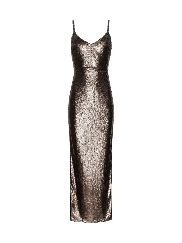 Women's Karma Sequined Sleeveless Maxi Dress Women's Karma Sequined Sleeveless Maxi Dress