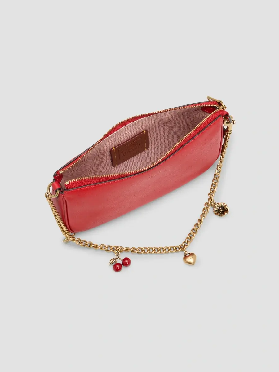 Coach Women's Plaza Charm Chain-Link Top Handle Bag | Thumbnail 4 Coach Women's Plaza Charm Chain-Link Top Handle Bag | Thumbnail 4