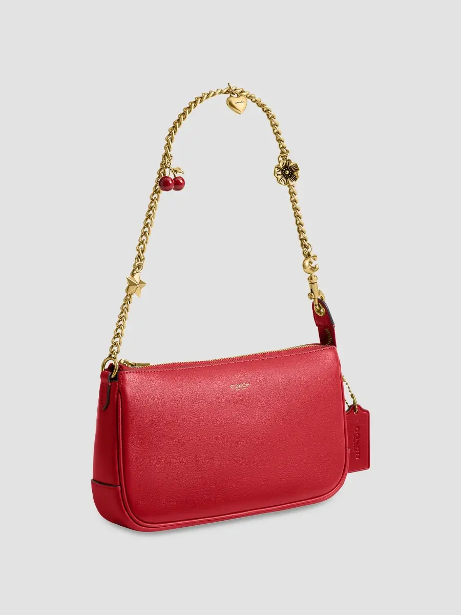 Coach Women's Plaza Charm Chain-Link Top Handle Bag | Thumbnail 5 Coach Women's Plaza Charm Chain-Link Top Handle Bag | Thumbnail 5