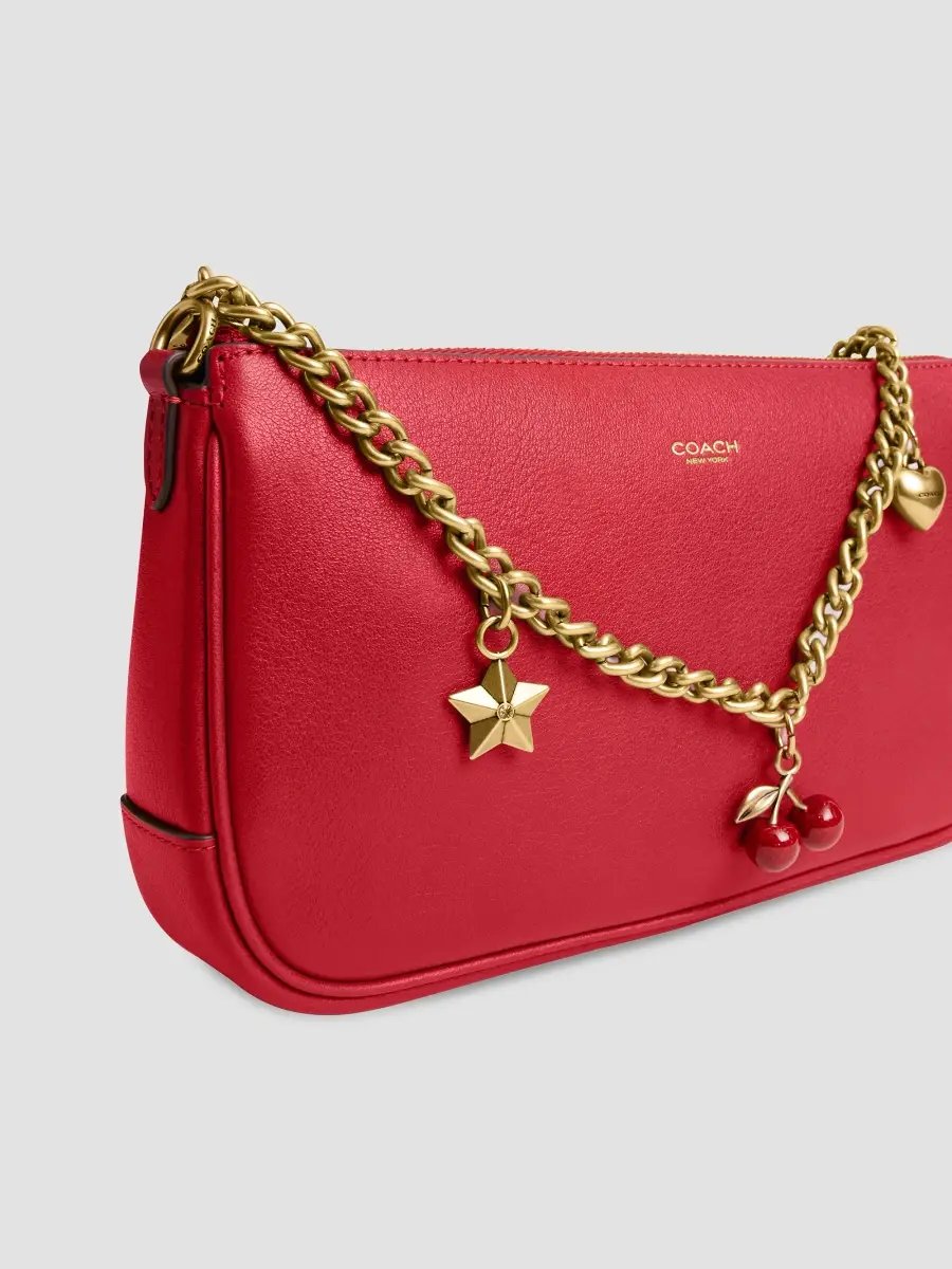 Coach Women's Plaza Charm Chain-Link Top Handle Bag | Thumbnail 8 Coach Women's Plaza Charm Chain-Link Top Handle Bag | Thumbnail 8