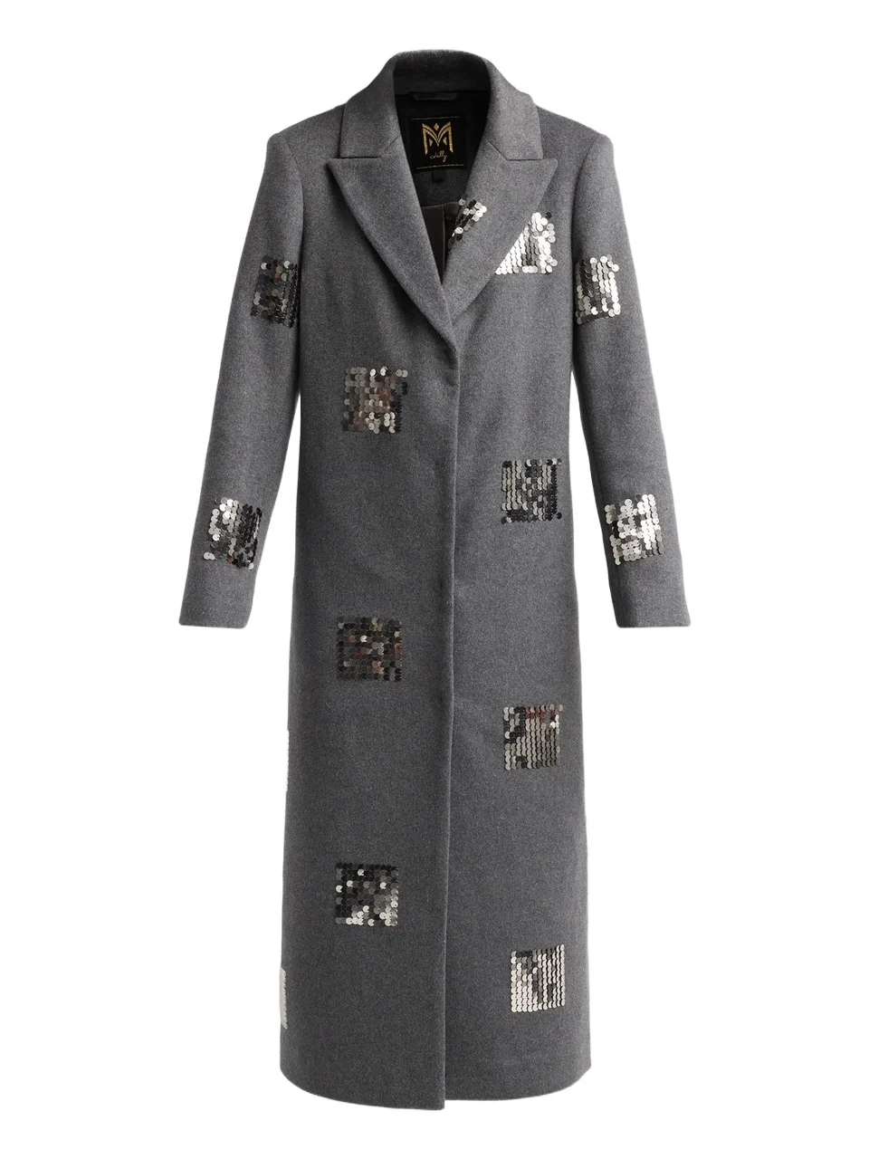Milly Women's Wanda Sequin Coat