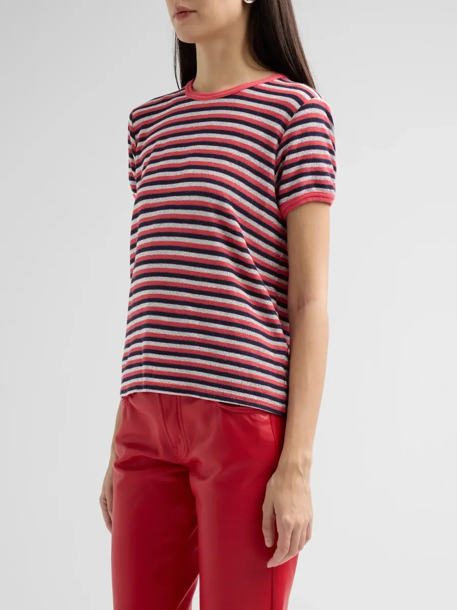 Mother Women's The Lil Goodie Ringer T-Shirt | Thumbnail 4 Mother Women's The Lil Goodie Ringer T-Shirt | Thumbnail 4