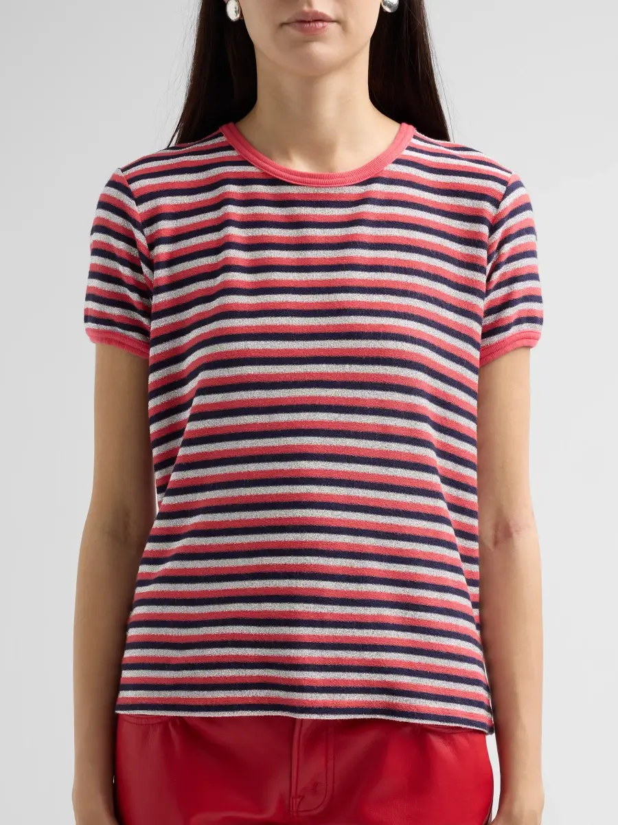 Mother Women's The Lil Goodie Ringer T-Shirt | Thumbnail 5 Mother Women's The Lil Goodie Ringer T-Shirt | Thumbnail 5