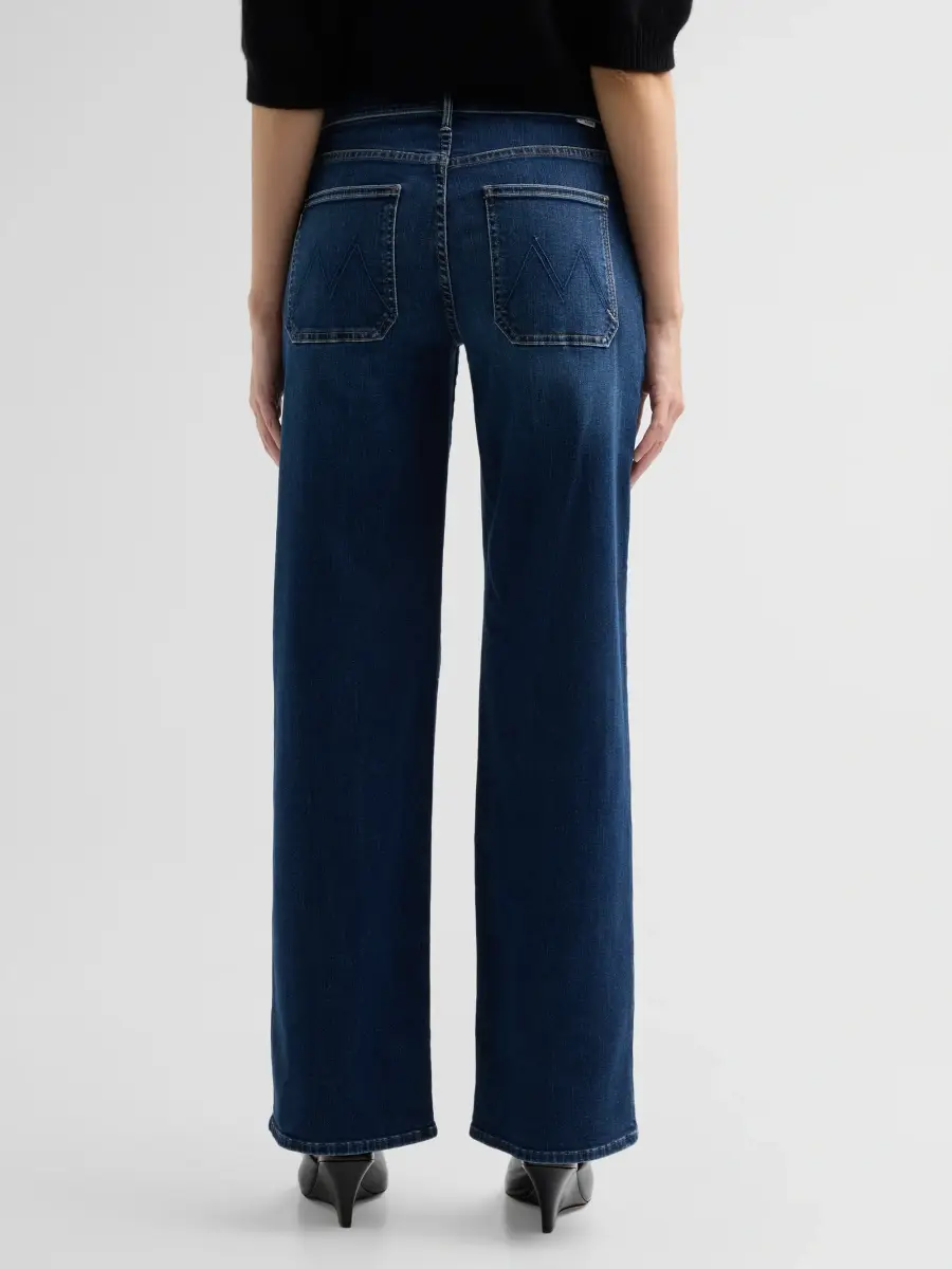 Mother Women's Maven Patch Pocket Sneak Jeans | Thumbnail 3