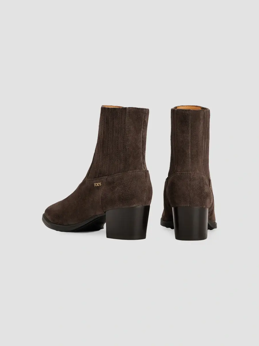 Tod's Women's 60MM Suede Ankle Boots | Thumbnail 3 Tod's Women's 60MM Suede Ankle Boots | Thumbnail 3