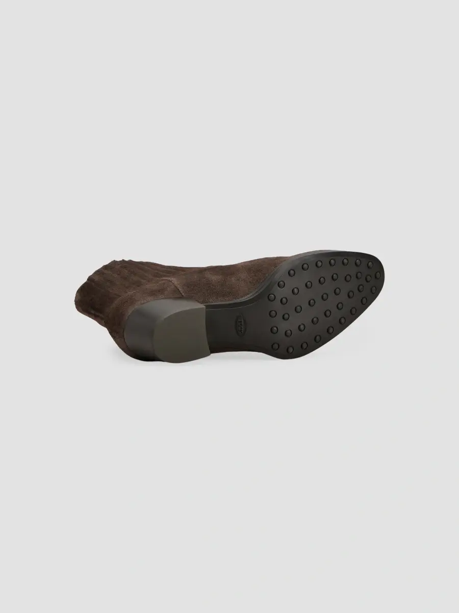 Tod's Women's 60MM Suede Ankle Boots | Thumbnail 4 Tod's Women's 60MM Suede Ankle Boots | Thumbnail 4