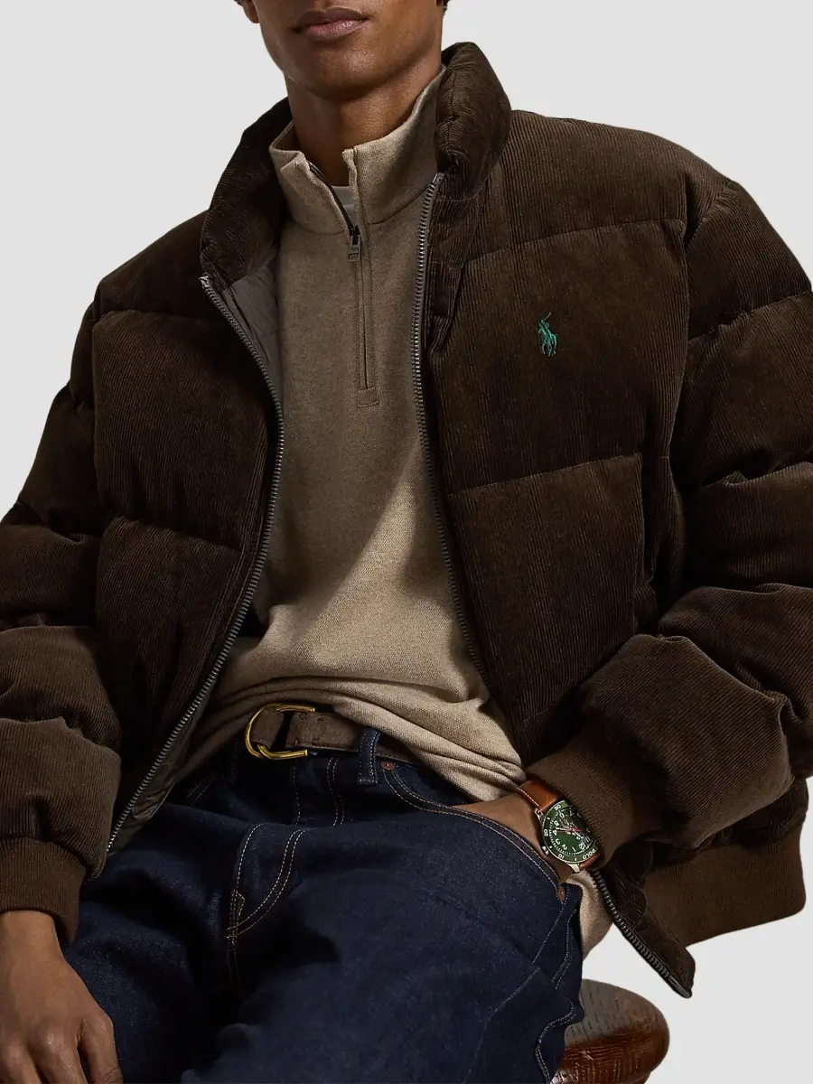 Polo Ralph Lauren Men's Luxury Textured Quarter-Zip Sweatshirt | Thumbnail 6 Polo Ralph Lauren Men's Luxury Textured Quarter-Zip Sweatshirt | Thumbnail 6