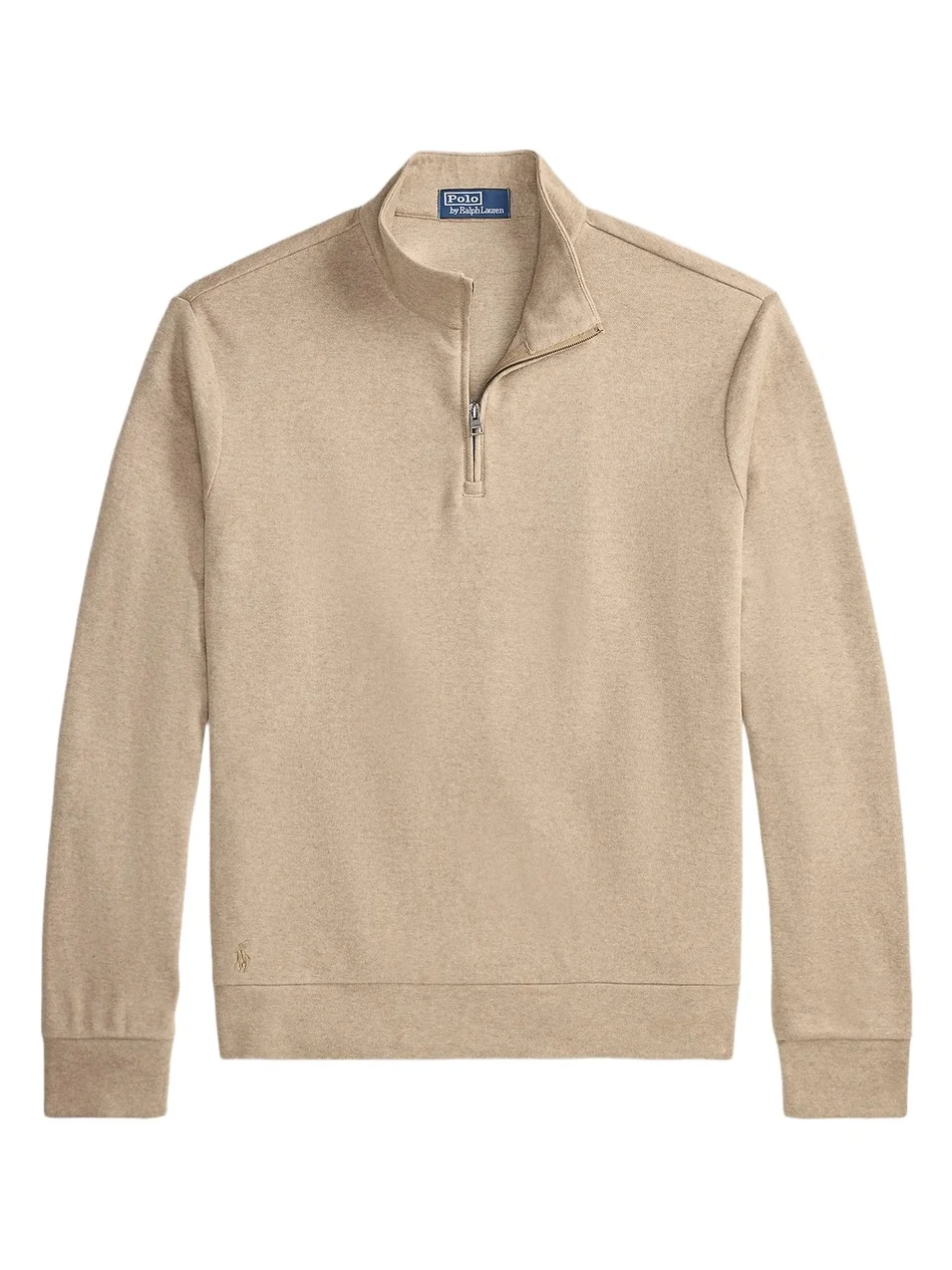 Men's Luxury Textured Quarter-Zip Sweatshirt Men's Luxury Textured Quarter-Zip Sweatshirt